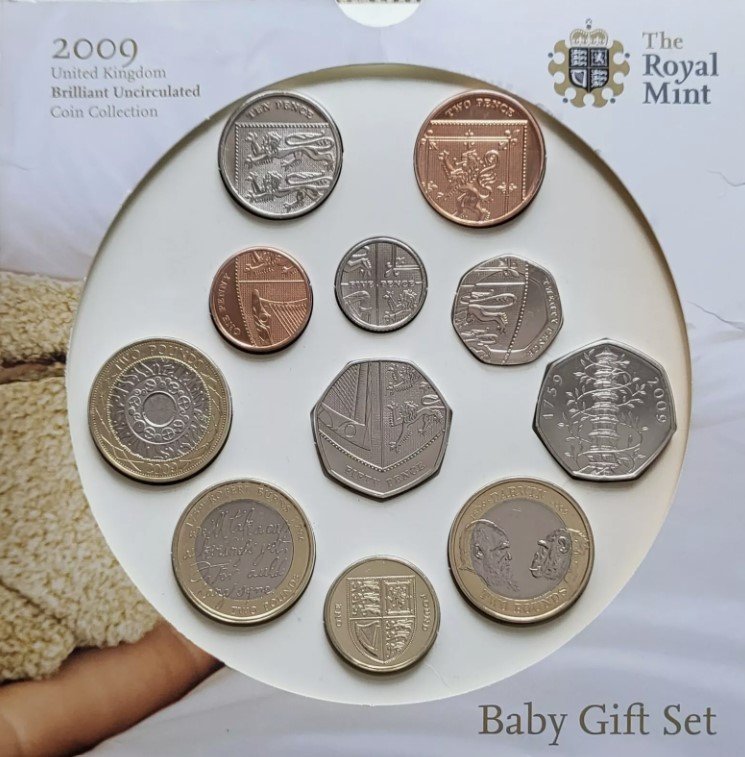 2009 Kew Gardens 50p Baby Gift Set