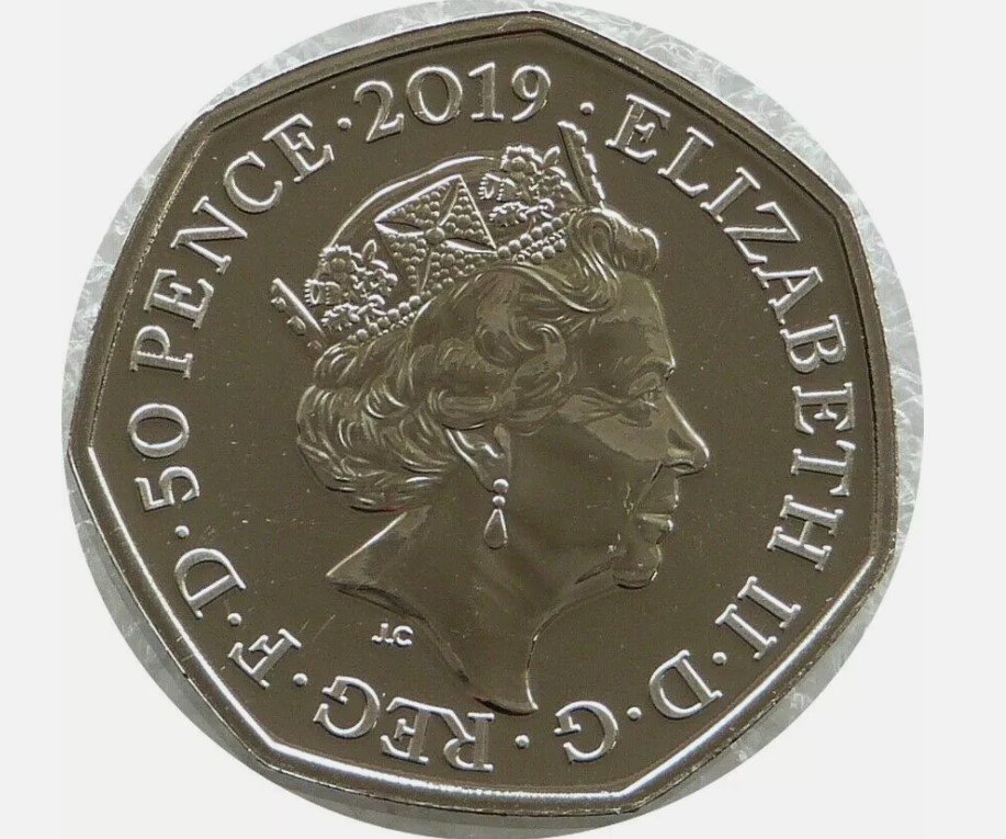 2019 Kew Gardens 50p BUNC Coin