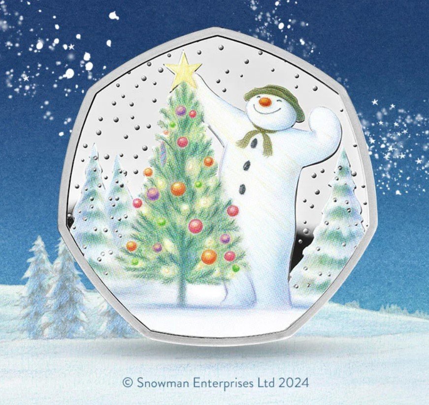 The Royal Mint Snowman Coins